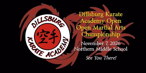 Dillsburg Karate Academy Open Martial Arts Tournament 2026