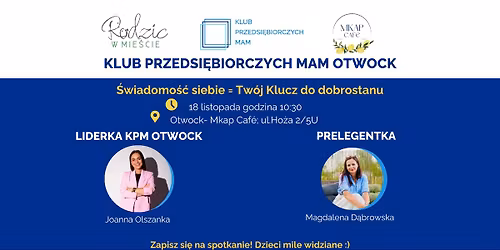 Klub Przedsi\u0119biorczych Mam Otwock - 18.11.2025