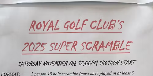 Royal\u2019s Super Scramble