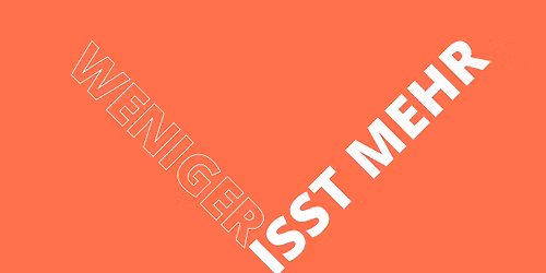 Food Harbour Hamburg: Reduction Summit - Weniger isst mehr