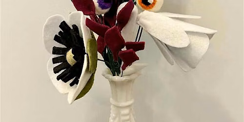 Halloween Felt Flower Workshop