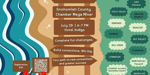 Trails to Success - Sno Co Chamber Mega Mixer: Presented by Columbia Bank