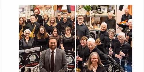 White Rose Concert Band in a Sunday afternoon performance for Christmas