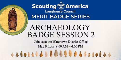 Archaeology Merit Badge Session 2