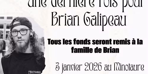 Une derni\u00e8re fois pour Brian Galipeau \ud83d\udda4