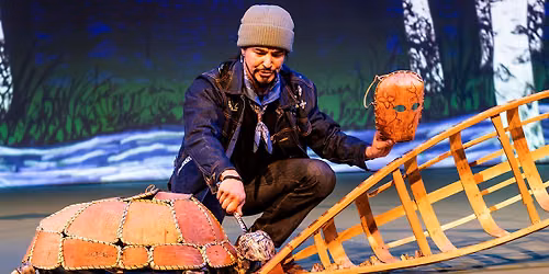 Skeleton Canoe at Patricia Reser Center for the Arts