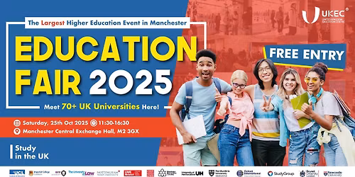 UKEC Education Fair 2025 - Manchester