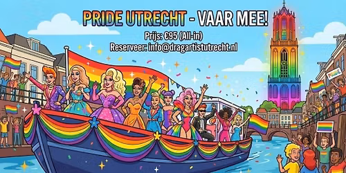 Canal Pride Utrecht Drag Artist Utrecht