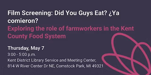 Film Screening: Did You Guys Eat? \u00bfYa comieron?