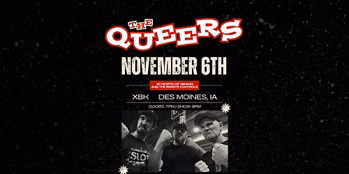 The Queers w\/ North of Grand and The Remote Controls