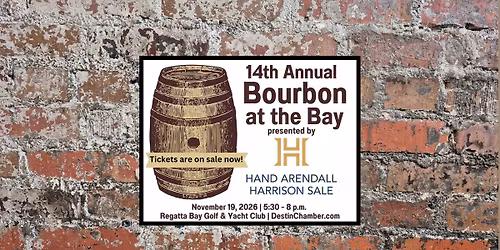 14th Annual Bourbon at the Bay Presented by Hand Arendall Harrison Sale