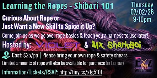 Learning the Ropes - Shibari 101