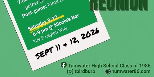 THS Class of 86 - 40th Reunion