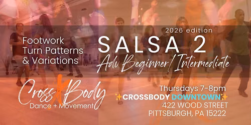 Salsa 2 Advanced Beginner\/Intermediate with Vincent & Rachel