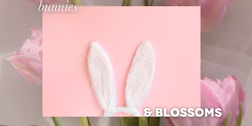 Bunnies and Blossoms at The Shoppes
