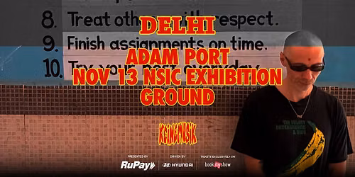 Keinemusik presents Adam Port - Delhi
