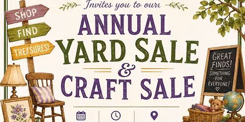 Annual Yard & Craft Sale