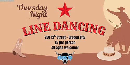 \ud83d\udd7a Line Dancing Thursdays in Oregon City! \ud83d\udc83