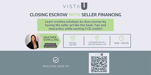 Closing Escrow with Seller Financing (3 CE Credits)