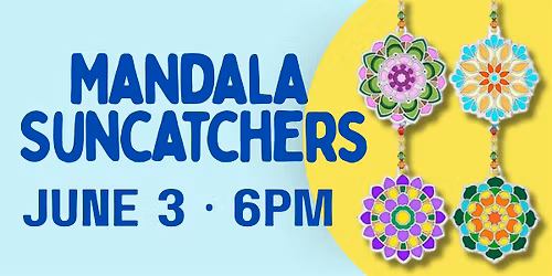 DIY Wednesday- Mandala Suncatchers
