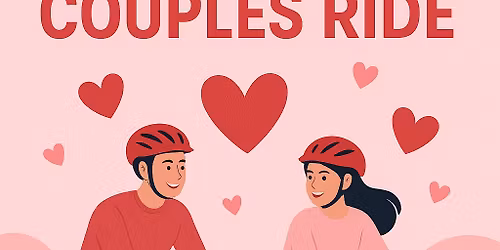 Valentine\u2019s Day Couple's Ride Into Love