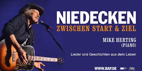 Niedecken - "Zwischen Start und Ziel", Erfurt