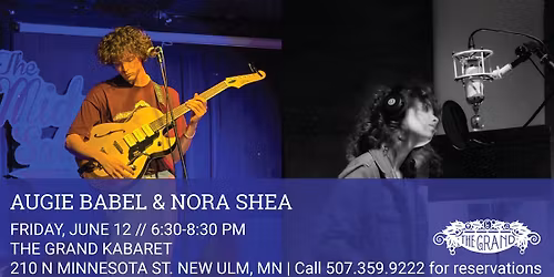 Augie Babel & Nora Shea @The Grand Kabaret Back Deck