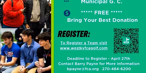 2026 We Are One FCA Golf Scramble