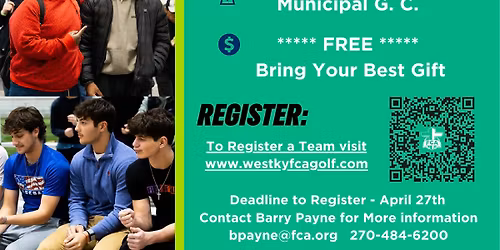 2026 We Are One FCA Golf Scramble