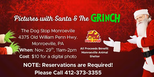 Pictures With Santa & The Grinch