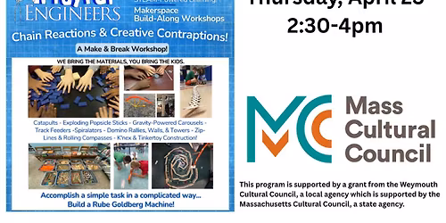 Chain Reactions & Creative Contraptions! A make and break workshop for families