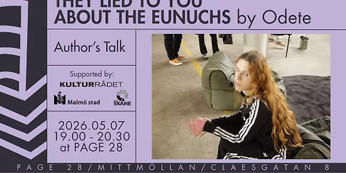 THEY LIED TO YOU ABOUT THE EUNUCHS - Author's talk with Odete