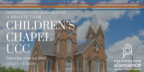 Children's Chapel UCC: A Private Tour