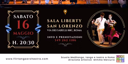 Reading\/Concerto\/Serata con i FLIRTANGO e il gruppo Raccontango 
