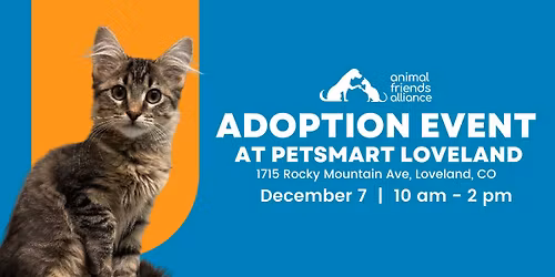 Adoption Event at PetSmart Loveland
