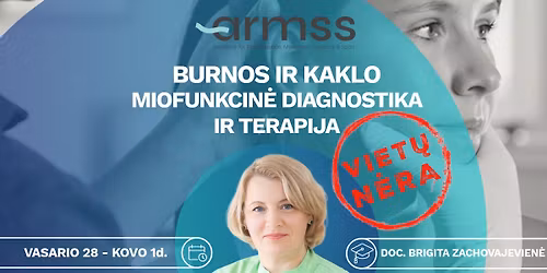 Burnos ir kaklo miofunkcin\u0117 diagnostika ir terapija