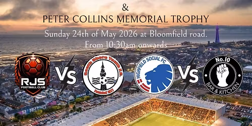 BFSFA FINALS- The sunrise trophy and the Rimmington Roofing Cup.