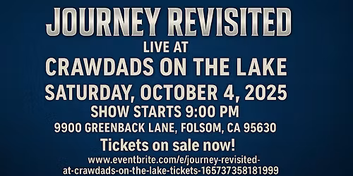 Journey Revisited at The Venue at Thunder Valley Casino Resort
