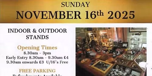 HEREFORD RACECOURSE ANTIQUES & COLLECTORS FAIR