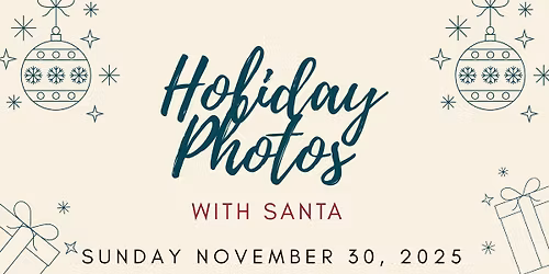 HOLIDAY PHOTOS WITH SANTA
