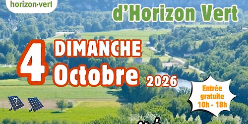 L'ECO-VILLAGE d'Horizon Vert - Dimanche 4 octobre - Pujols (47) - GRATUIT