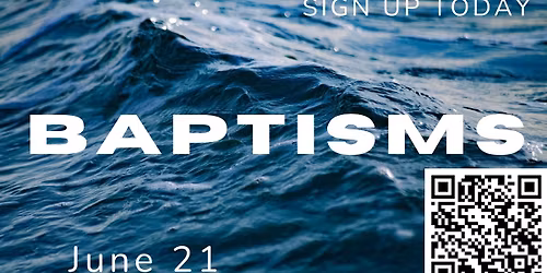 Baptism Sunday