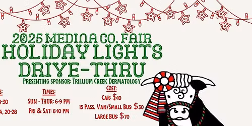 Medina Co. Fair Drive Thru Holiday Lights