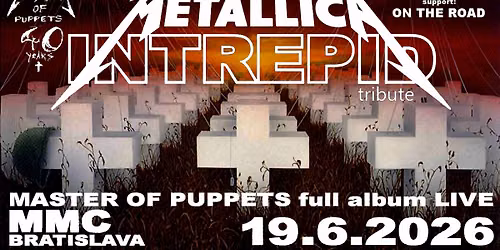 LIVE METALLICA SHOW v podan\u00ed skupiny INTREPID