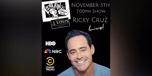 Ricky Cruz at Venturino's Comedy Club!