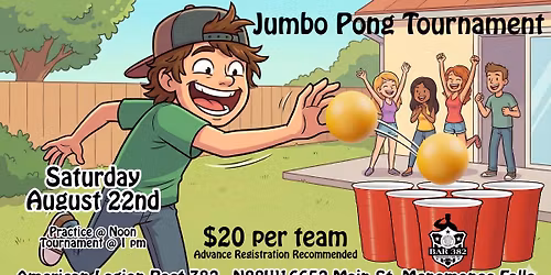 Bar 382 Jumbo Pong Tournament 
