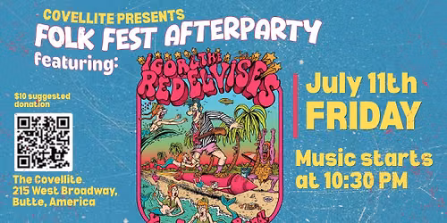 Folk Fest Afterparty Featuring Igor & The Red Elvises
