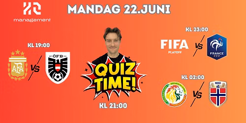 ARGENTINA - \u00d8STERRIKE \/\/ FOTBALL-QUIZ \/\/ IRAK - FRANKRIKE \/\/ NORGE - SENEGAL \/\/ VM-FEST