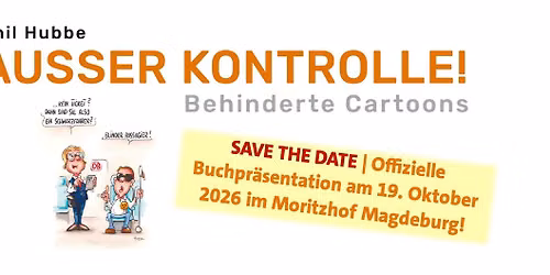 Buchpr\u00e4sentation "Ausser Kontrolle!" im Moritzhof Magdeburg