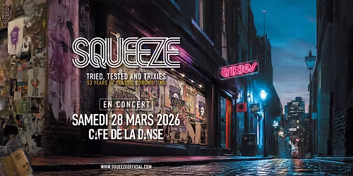 SQUEEZE | PARIS | Caf\u00e9 de la Danse